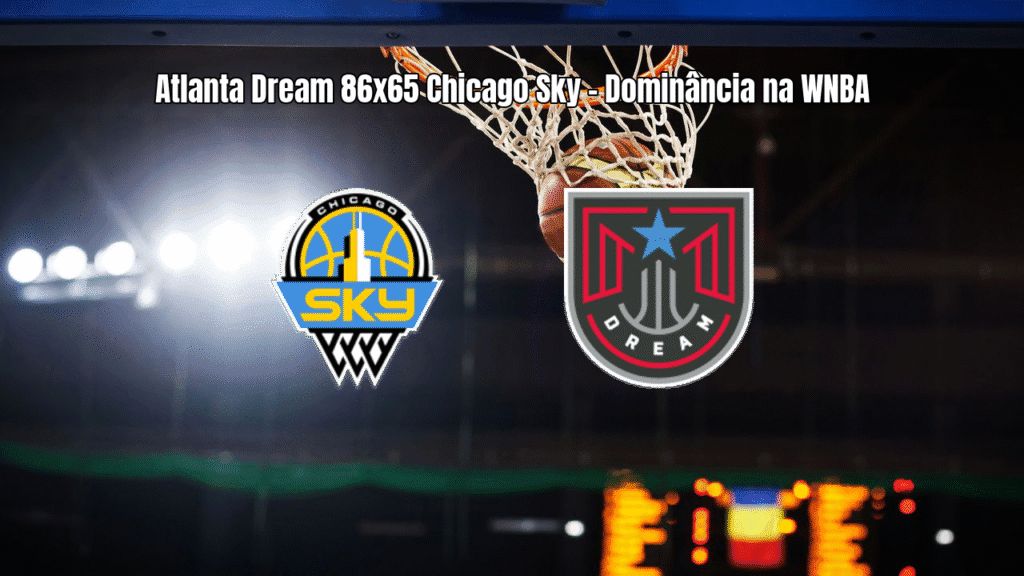 Atlanta Dream vence Chicago Sky por 86 a 65 na WNBA