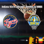 Indiana Fever vence Chicago Sky por 92x70 na WNBA
