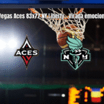 Las Vegas Aces vence New York Liberty por 83 a 77 na NBA