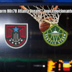 Seattle Storm vence Atlanta Dream por 80 a 78 na NBA Feminina