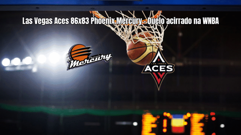 Las Vegas Aces vence Phoenix Mercury por 86 a 83 na NBA Feminina