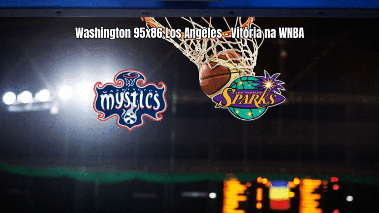 Washington Mystics vence Los Angeles Sparks por 95x86 na WNBA