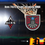 Las Vegas Aces vencem Atlanta Dream por 74 a 72 na WNBA