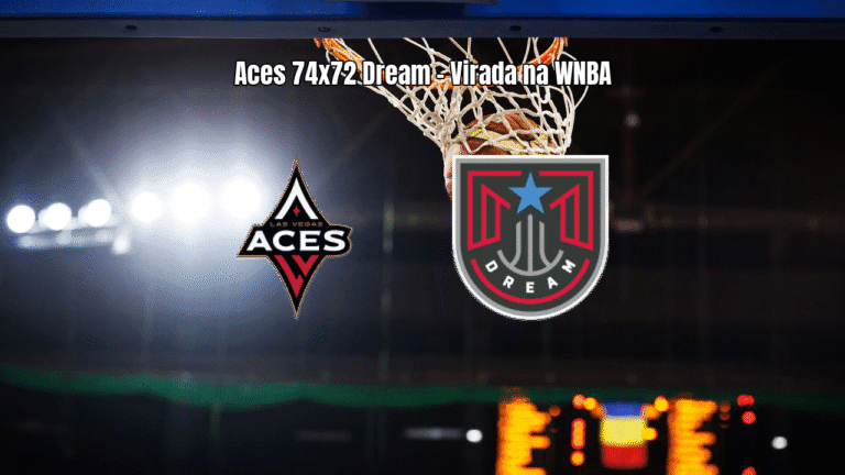 Las Vegas Aces vencem Atlanta Dream por 74 a 72 na WNBA