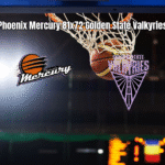 Phoenix Mercury vence Golden State Valkyries na WNBA