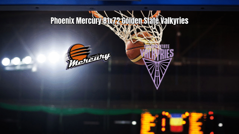 Phoenix Mercury vence Golden State Valkyries na WNBA