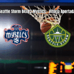 Seattle Storm vence Washington Mystics por 84 a 82 na WNBA