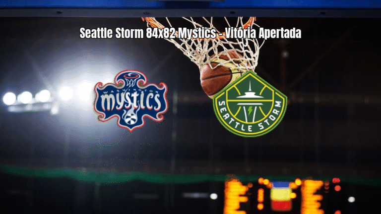 Seattle Storm vence Washington Mystics por 84 a 82 na WNBA