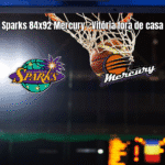 Phoenix Mercury vence Los Angeles Sparks por 92 a 84 na WNBA