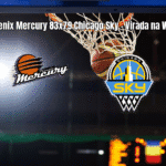 Phoenix Mercury vence Chicago Sky por 83 a 79 na WNBA