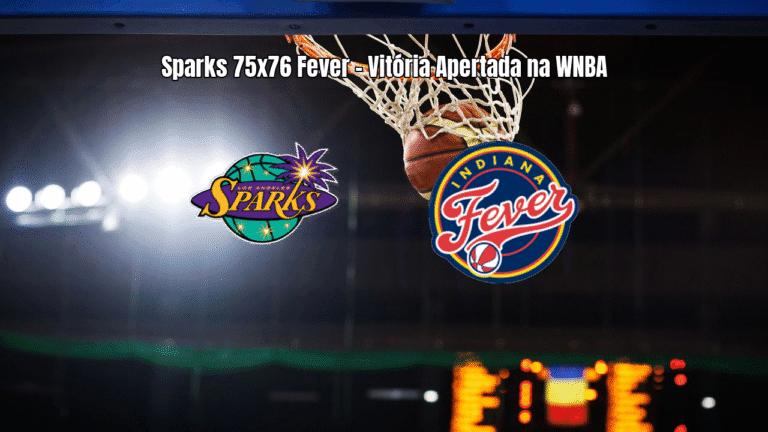 Indiana Fever vence Los Angeles Sparks por 76 a 75 na WNBA