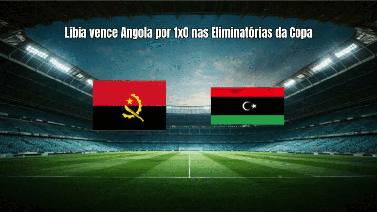Líbia vence Angola por 1x0 nas Eliminatórias da Copa