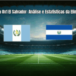 Guatemala 0x1 El Salvador: Análise e Estatísticas da Eliminatórias