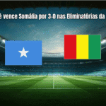 Guiné vence Somália por 3-0 nas Eliminatórias da Copa
