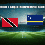 Trinidad e Tobago e Curaçao empatam sem gols nas Eliminatórias