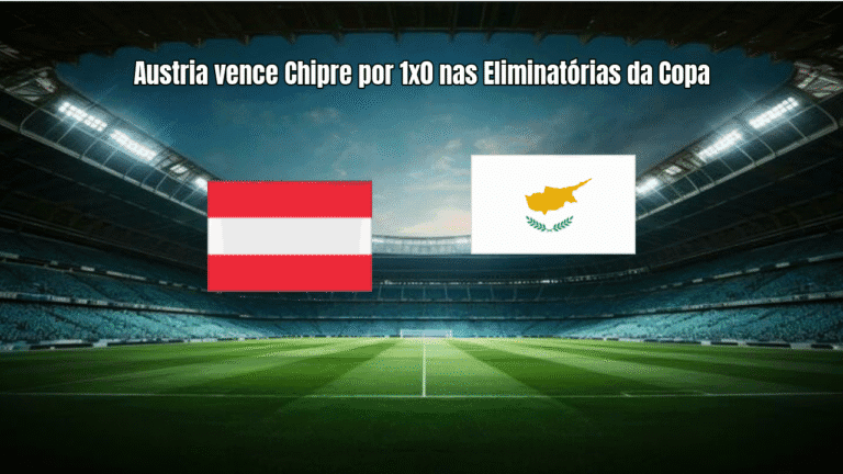 Austria vence Chipre por 1x0 nas Eliminatórias da Copa