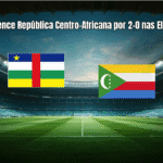 Comoros vence República Centro-Africana por 2-0 nas Eliminatórias
