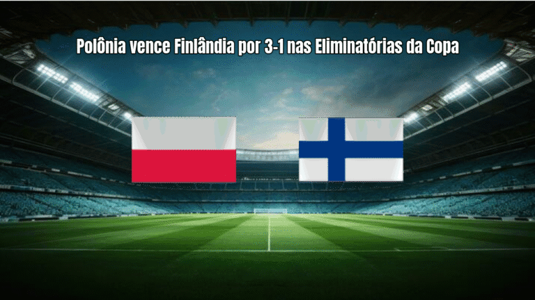 Polônia vence Finlândia por 3-1 nas Eliminatórias da Copa