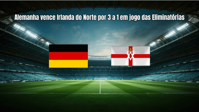 Alemanha vence Irlanda do Norte por 3 a 1 em jogo das Eliminatórias