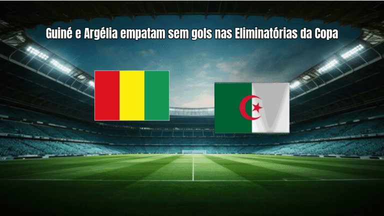 Guiné e Argélia empatam sem gols nas Eliminatórias da Copa