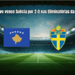 Kosovo vence Suécia por 2-0 nas Eliminatórias da Copa
