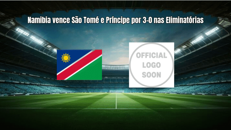 Namibia vence São Tomé e Príncipe por 3-0 nas Eliminatórias
