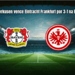 Bayer Leverkusen vence Eintracht Frankfurt por 3-1 na Bundesliga