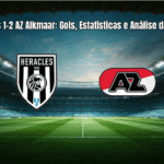 Heracles 1-2 AZ Alkmaar: Gols, Estatísticas e Análise da Partida