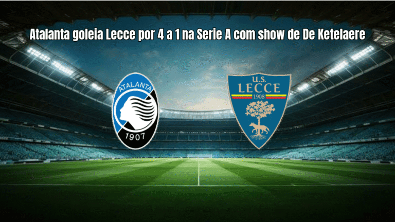 Atalanta goleia Lecce por 4 a 1 na Serie A com show de De Ketelaere