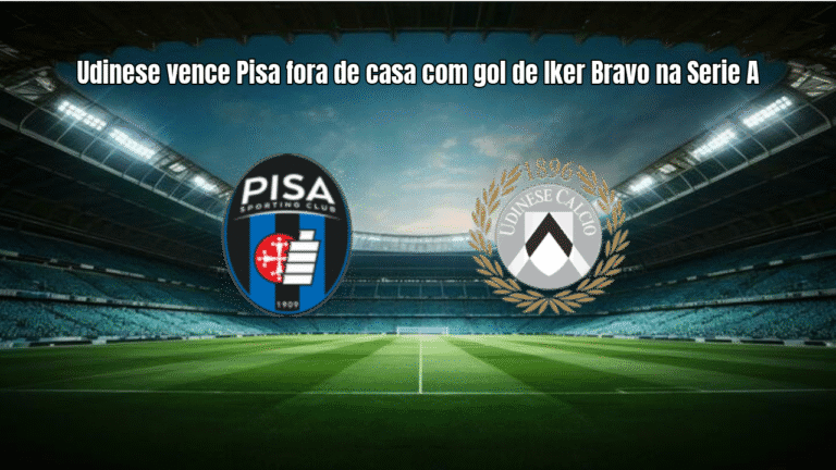 Udinese vence Pisa fora de casa com gol de Iker Bravo na Serie A
