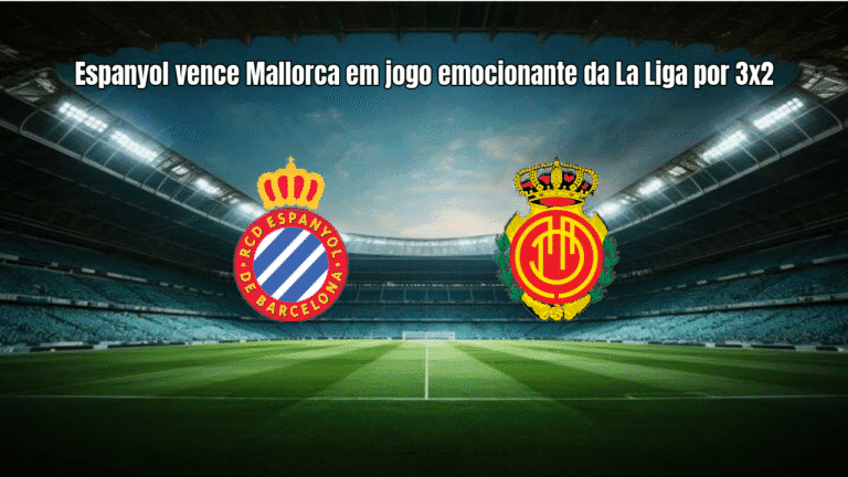 Espanyol vence Mallorca em jogo emocionante da La Liga por 3x2