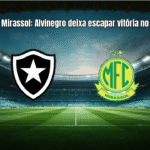 Botafogo 3x3 Mirassol: Alvinegro deixa escapar vitória no Nilton Santos