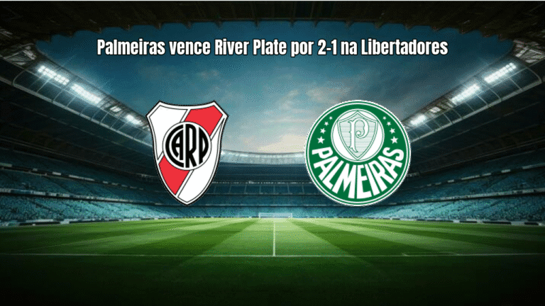 Palmeiras vence River Plate por 2-1 na Libertadores
