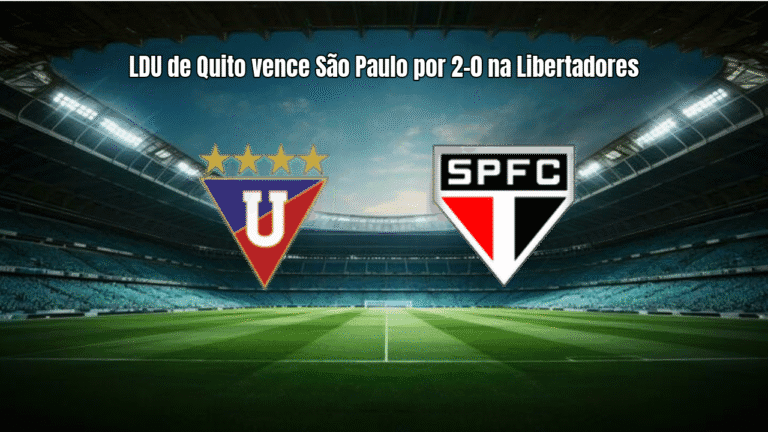 LDU de Quito vence São Paulo por 2-0 na Libertadores