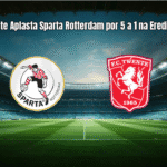 Twente Aplasta Sparta Rotterdam por 5 a 1 na Eredivisie