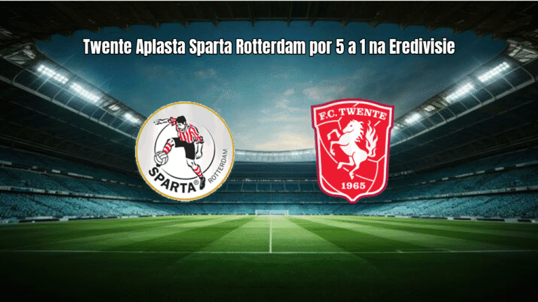 Twente Aplasta Sparta Rotterdam por 5 a 1 na Eredivisie