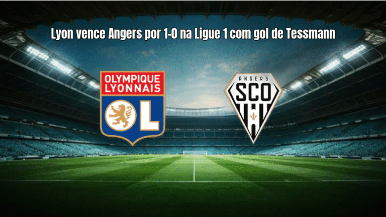 Lyon vence Angers por 1-0 na Ligue 1 com gol de Tessmann