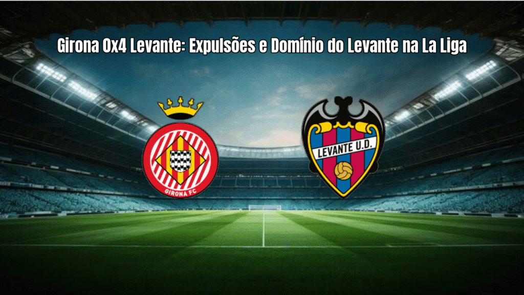 Girona 0x4 Levante: Expulsões e Domínio do Levante na La Liga