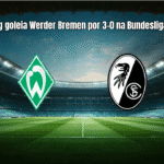Freiburg goleia Werder Bremen por 3-0 na Bundesliga Alemã