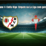 Rayo Vallecano 1-1 Celta Vigo: Empate na La Liga com gols de Iglesias