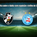 Vasco vira sobre o Bahia com expulsão e brilho de Coutinho
