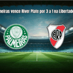Palmeiras vence River Plate por 3 a 1 na Libertadores