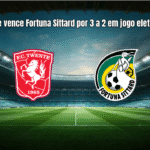 Twente vence Fortuna Sittard por 3 a 2 em jogo eletrizante