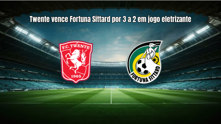Twente vence Fortuna Sittard por 3 a 2 em jogo eletrizante
