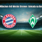 Bayern München 4x0 Werder Bremen: Goleada na Bundesliga