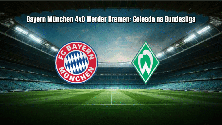 Bayern München 4x0 Werder Bremen: Goleada na Bundesliga