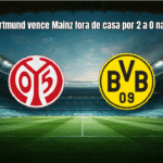 Borussia Dortmund vence Mainz fora de casa por 2 a 0 na Bundesliga