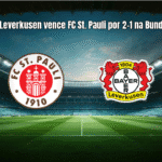 Bayer Leverkusen vence FC St. Pauli por 2-1 na Bundesliga
