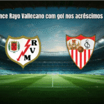 Sevilla vence Rayo Vallecano com gol nos acréscimos na La Liga
