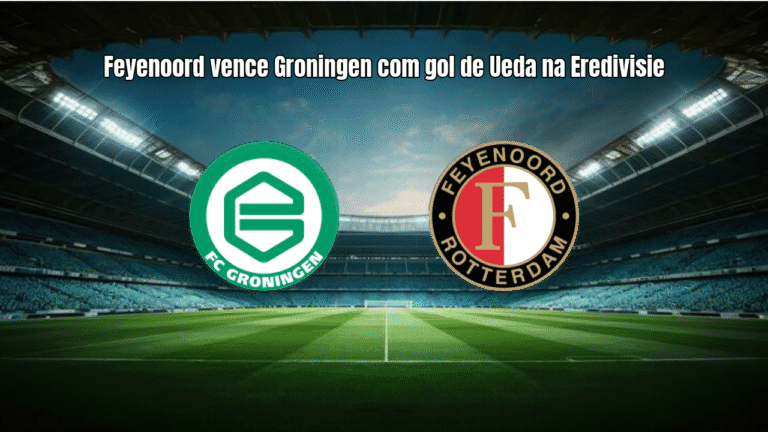 Feyenoord vence Groningen com gol de Ueda na Eredivisie